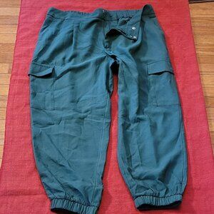 Hunter Green Cargo Pants Size 16